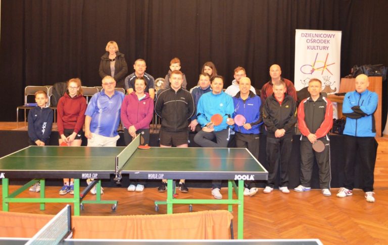 Noworoczny Turniej Tenisa Stołowego o Paterę Andrzeja Łępickiego