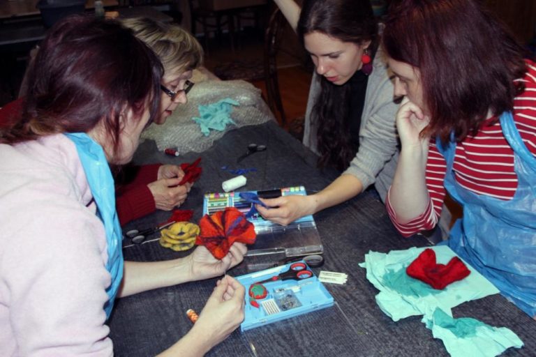 Na przekór aurze w Miejskim Centrum Kultury ,,rozkwitły” kwiaty