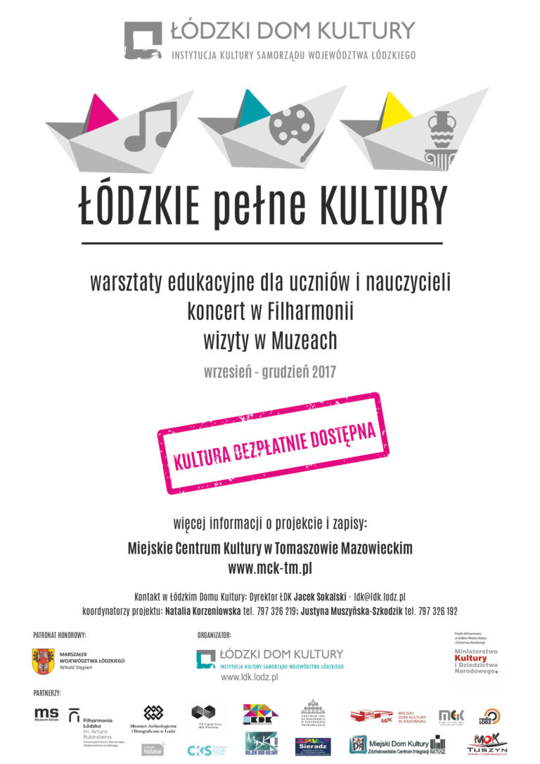 Łódzkie pełne kultury