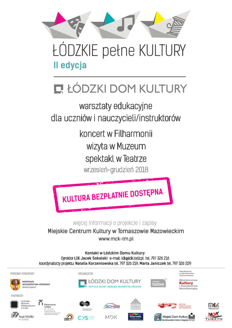 Łódzkie pełne kultury