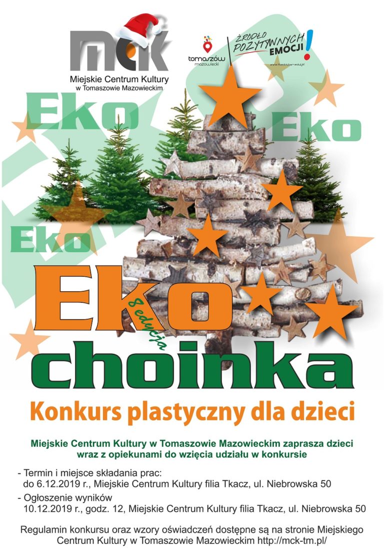 Konkurs plastyczny „Eko choinka”