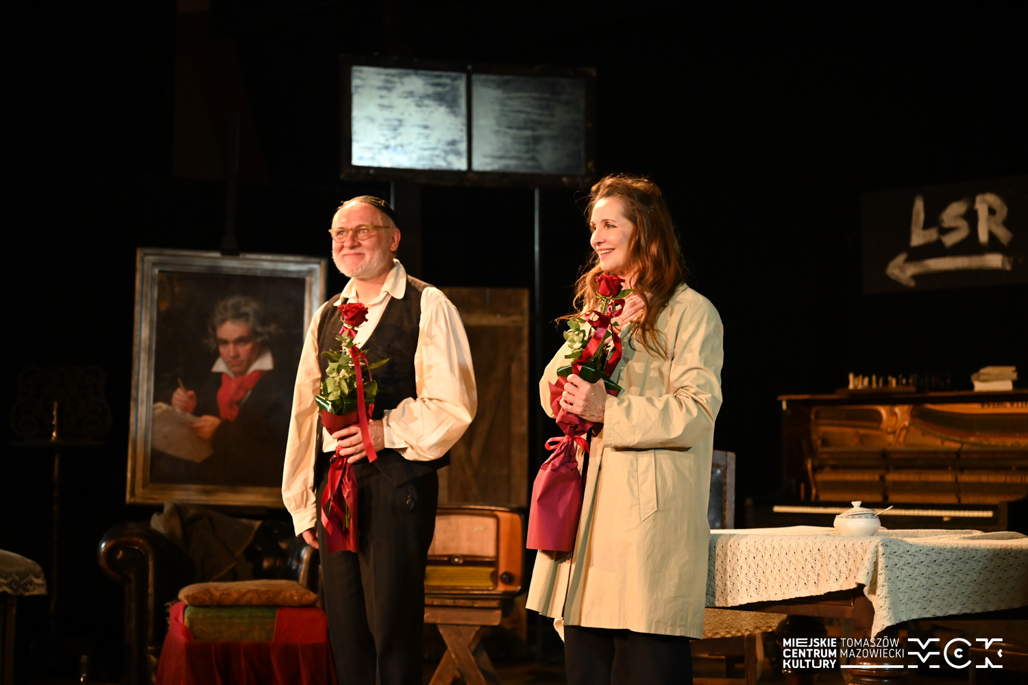 Aktorzy spektaklu "Dwoje"