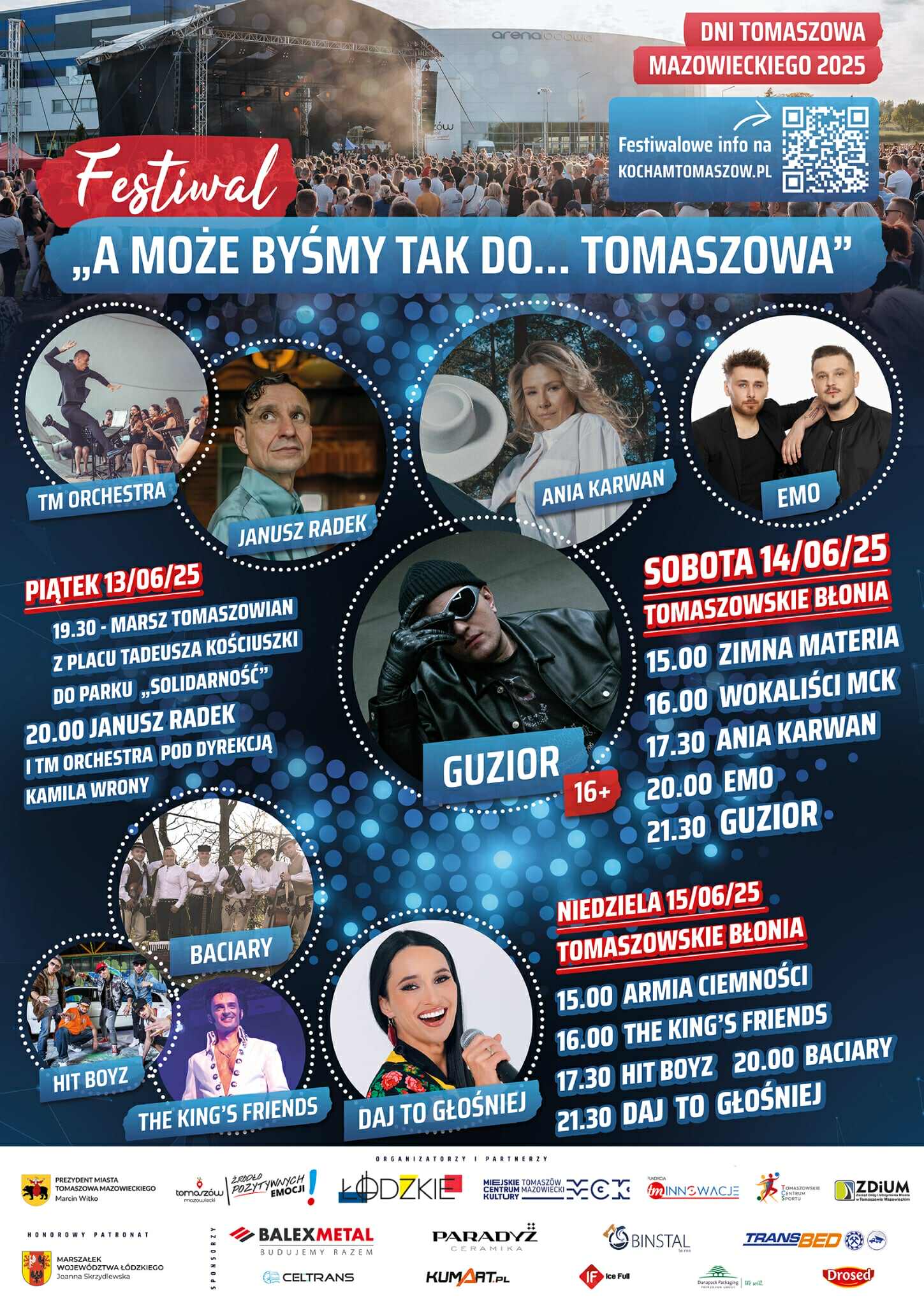 Plakat Dni Tomaszowa 2025