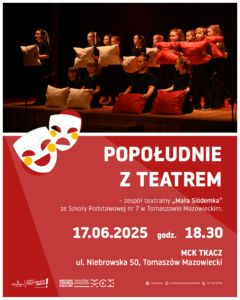 Plakat "Popołudnie z Teatrem"