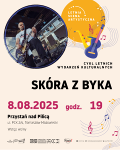 Plakat promujący wydarzenie Letnia Scena Artystyczna