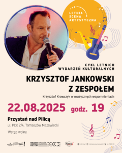 Plakat promujący Letnią Scenę Artystyczną