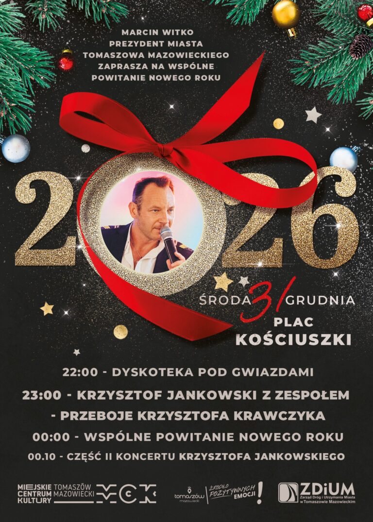 🎉 JUŻ DZIŚ żegnamy stary rok i witamy nowy… pod gwiazdami! ✨