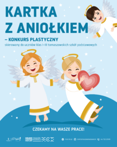 Kartka z aniołkiem