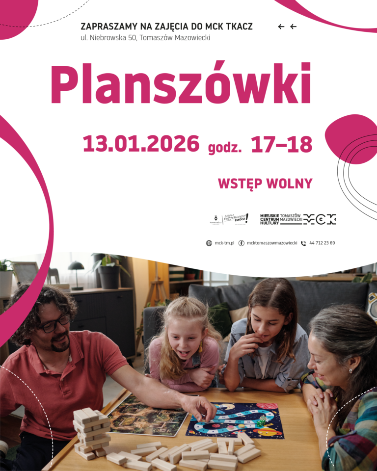 Planszówki w MCK Tkacz