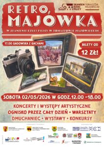 Plakat Retromajówka