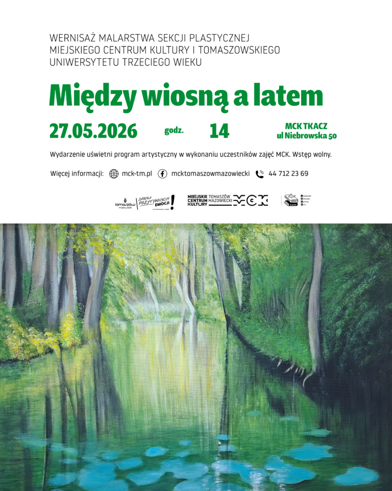 Wernisaż Między wiosną a latem