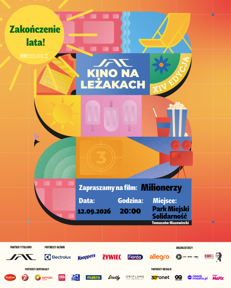 Kino na leżakach w Parku Solidarność!