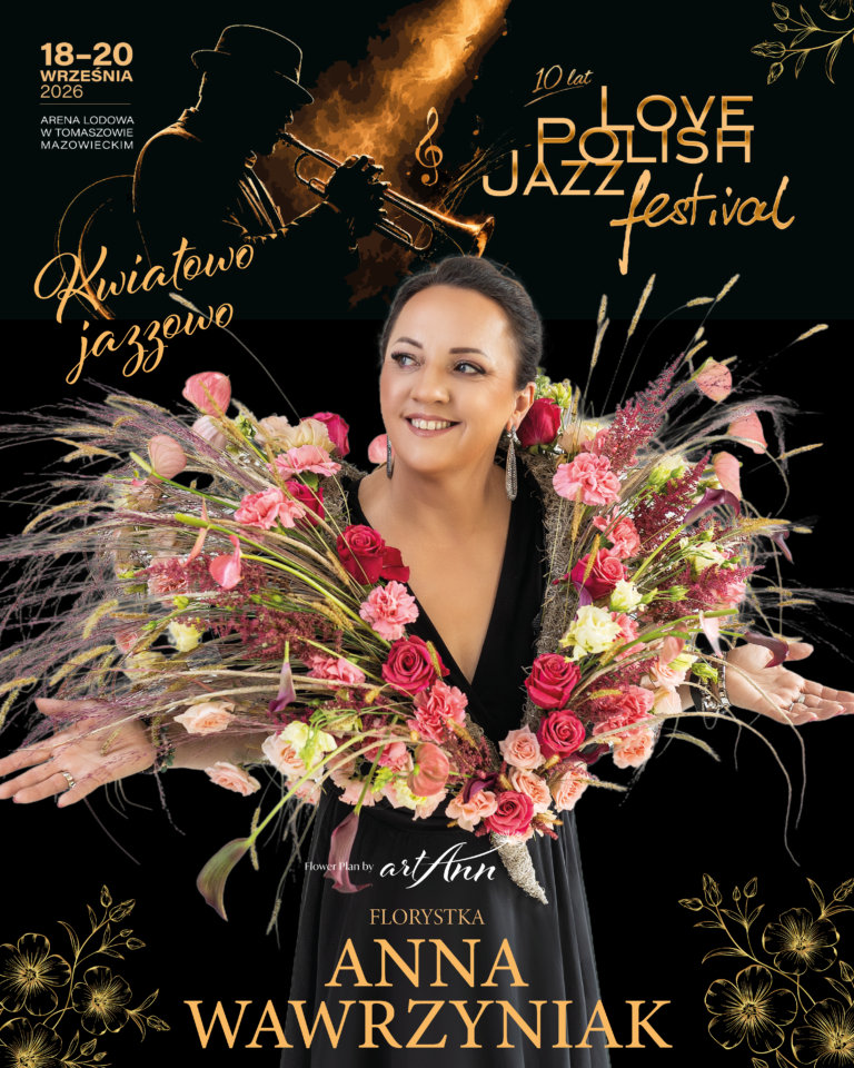 Prace Anny Wawrzyniak po raz kolejny będą zdobić przestrzeń na Love Polish Jazz Festival!